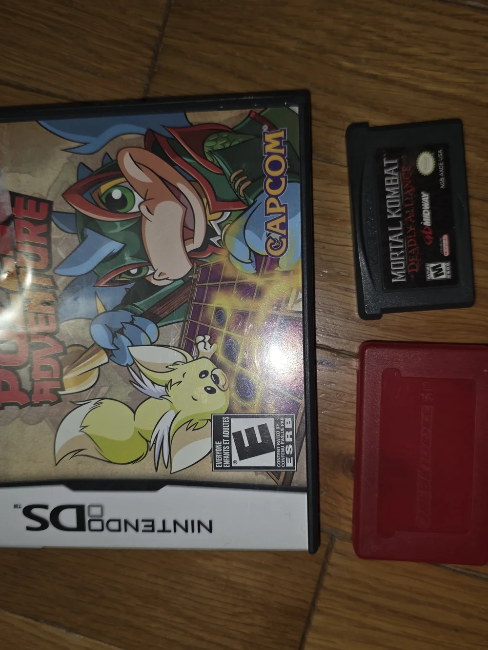 VINTAGE LOT GAMES Nintendo Advance DS Neopets Puzzle Adventure Mortal Kombat